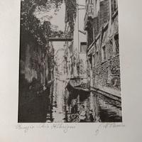 Serigrafia vintage su seta 