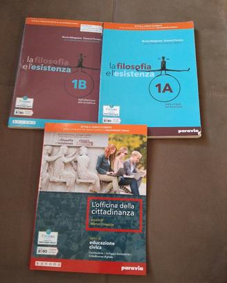 libri la filosofia e l'esistenza 1a e 1b + citt. 