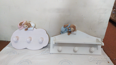 Attaccapanni bambino bambina