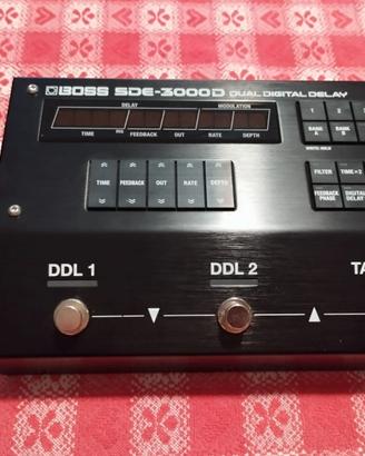 Boss SDE 3000d dual digital delay 