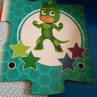 PUZZLE GIGANTE 24 PEZZI DEI PJMASK DI  CLEMENTONI