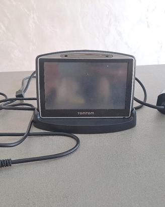 Navigatore TOM TOM con cavo usb e cavo auto