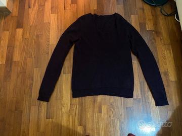 David naman maglione bordeaux tg m uomo