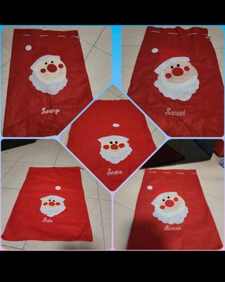 sacco di Natale personalizzato
