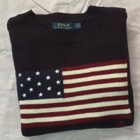 L’iconica maglia con bandiera ( Blu navy )