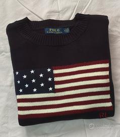 L’iconica maglia con bandiera ( Blu navy )