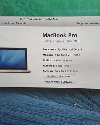 Macbook Pro Retina 2013
