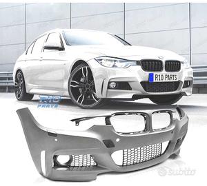 PARAURTI ANTERIORE BMW F30 F31 LOOK M PDC GRIGLIE 
