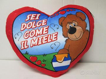 Peluche cuscini cuore amore