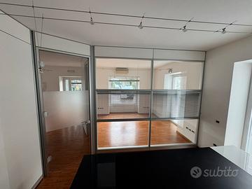 Parete modulare da ufficio