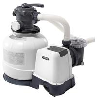 Sistema filtraggio e clorazione piscina intex