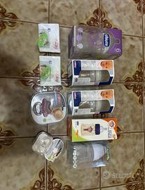 Set biberon e ciucci