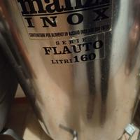 contenitori olio acciaio inox