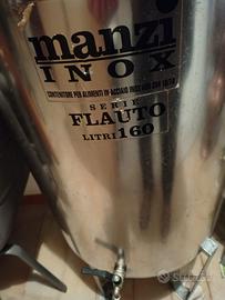 contenitori olio acciaio inox