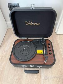 Giradischi vintage valigetta  Woksun