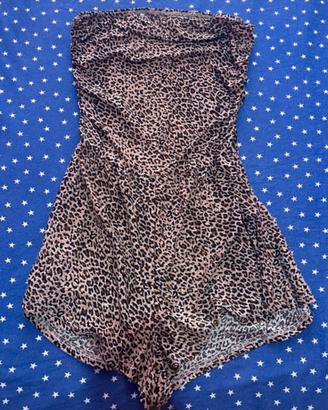 Tutina donna leopedata