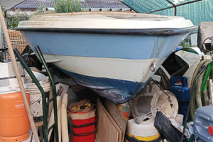 Motoscafo da restauro completo