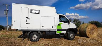 Iveco Daily 4x4 + cellula scarrabile camper 4x4