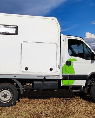 Iveco Daily 4x4 + cellula scarrabile camper 4x4