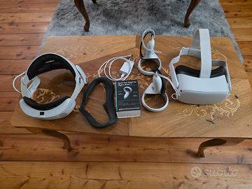 Meta Quest 2 128gb + batteria e accessori comfort