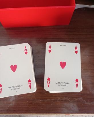 carte da ramino o ,burraco etc 