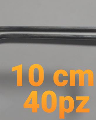 Ganci per espositori lunghezza 10cm (40pz)