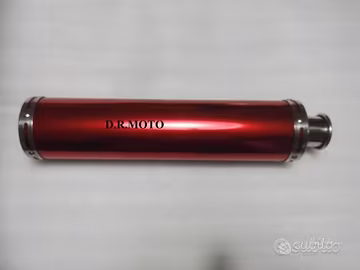 Scarico BIG TONDO 50 CM ROSSO