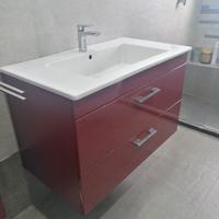 Mobile bagno sospeso + lavabo