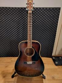 Chitarra Yamaha FG-355SB  1983 con preamp B-BAND