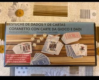 Cofanetto carte e dadi