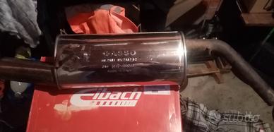 terminale Asso Racing con libretto di omologazione