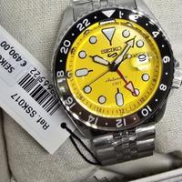 Seiko 5 gmt giallo