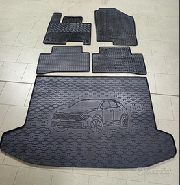 TAPPETINI IN GOMMA X KIA SPORTAGE 5A SERIE