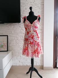 abito da cerimonia vestito corto elegante 