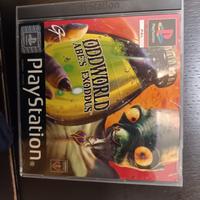 Playstation ODDWORLD Abe's exoddus vintage retro