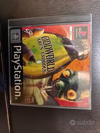 Playstation ODDWORLD Abe's exoddus vintage retro