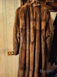 pelliccia visone lunga 