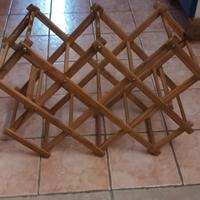 porta bottiglie legno