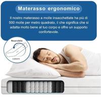 Materasso ergonomico nuovo 180x200