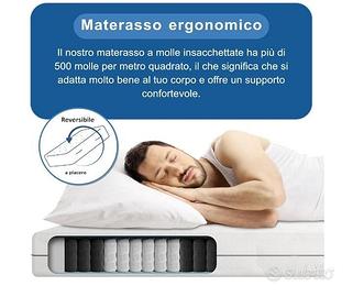 Materasso ergonomico nuovo 180x200