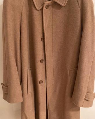 cappotto Trench  Invernale uomo cammello Cashmere