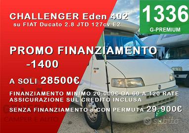 CAMPER CHALLENGER DUCATO SEMINTEGRALE DINETTE CENT