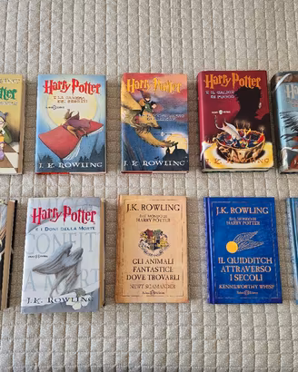 HARRY POTTER COLLEZIONE COMPLETA 1ª EDIZIONE 
