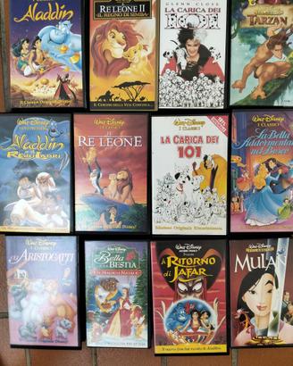 Cassette VHS cartoni Disney