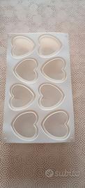 Stampo silicone cuori