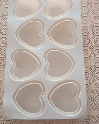 Stampo silicone cuori