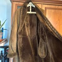 Montone vintage Shearling vera pelle made in Italy