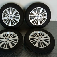 CERCHI IN LEGA+GOMME FIAT Grande Punto '05-'12 r15