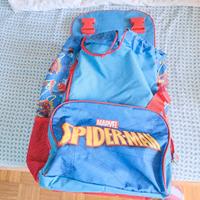 zaino spider per le prime classe di elementare