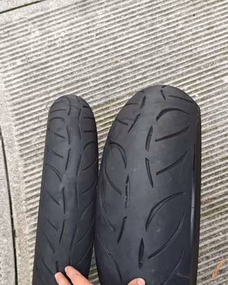 gomme moto Metzeler m7 RR 120/70 e 190/55